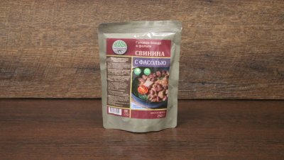 свинина с фасолью